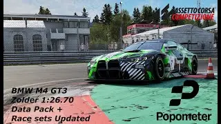 ACC BMW M4 GT3 - Zolder 1:26.70 - Hotlap + Setup in the Data Pack