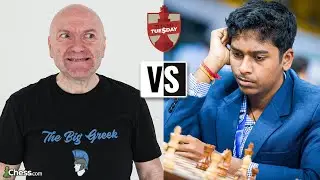 Krass wie gut dieser junge indische Großmeister ist!
