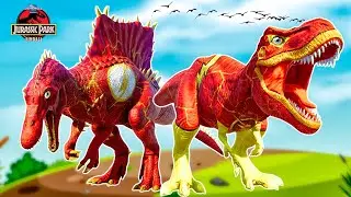 Superhero Dinosaurs Transform to Enhance Combat Power SUPERHERO's STORY |PRO SPIDERMAN TEAM|