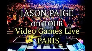 Jason Paige on the Video Games Live Tour-Day One-Paris