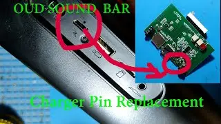 Bluetooth Speaker Charging Port Repair l OUD Model OD-BT406FM