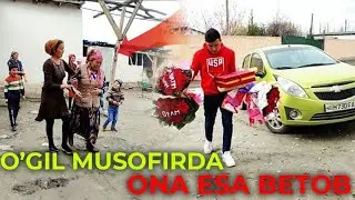 MUSOFIRLAR ALBATDA KO'RSIN, MUSOFIRNING ONASI VA SINGLISIGA NIMA BO'LDI, BU MENING ONAM, ZO'R TV
