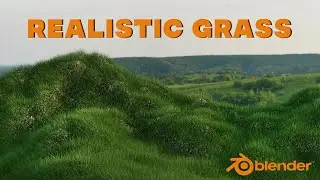 Create Realistic Grass In Blender In 3 Minutes! 3D Tutorial For Beginners