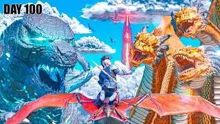 I Have 100 Days to Tame Every Kaiju in ARK Survival Ascended!