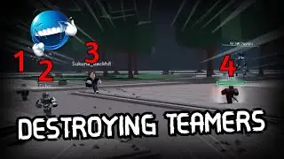 DESTROYING TOXIC TEAMERS in The Strongest Battlegrounds 🔥 | ROBLOX The Strongest Battlegrounds