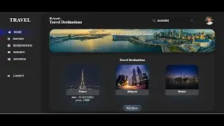 Create #Dark Web Site Using #HTML and #CSS #Flexbox ( traveling site )
