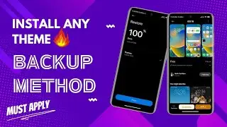 How to Install Any MIUI Theme Using Backup File | Apply Removed Themes Easily! 