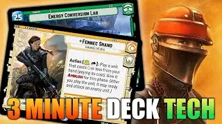 Fennec Shand Deck Tech 🔥Yellow/Green 🔥Star Wars Unlimited