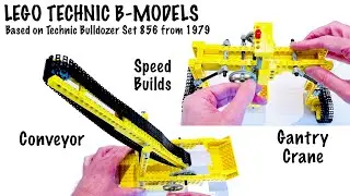 Lego Technic Bulldozer 856 - B-Model Speed Builds