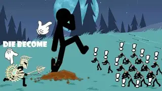 Undead Spearton DIE Become STICK ALIEN!  Stick War Legacy.