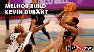 COMO CRIAR MELHOR BUILD DO KEVIN DURANT NBA2K23 + BADGES E GAMEPLAY