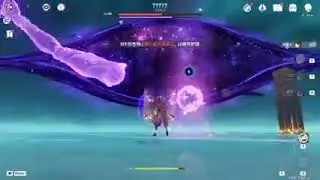 Raiden Shougun (Weekly Boss) One hit Zhongli with Shield | Genshin impact