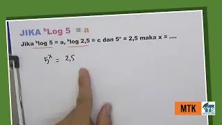 Jika b log 5 = a