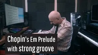 Clear rhythmic structure in Chopin's Prelude in E minor generates a dark story