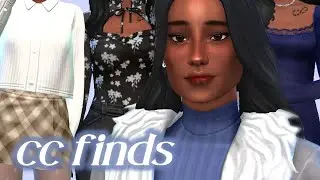 FEMALE CC LOOKBOOK FOR WINTER❄️ | Sims 4 Custom Content Haul (Maxis Match)