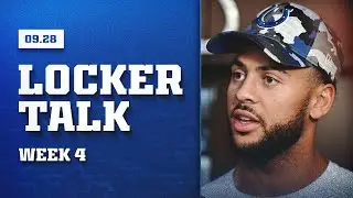 September 28, 2023 | Locker Talk - DeForest Buckner, Michael Pittman Jr., Shaquille Leonard