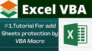 Sheets Protection in Excel Using VBA Macro | How to Unprotect Excel Sheet by Macro in Hindi