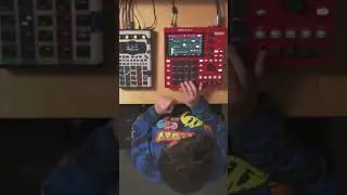 She knows right when to hit that mute // JAde Wii Making a Beat on MPC ONE & SP-404 MK2