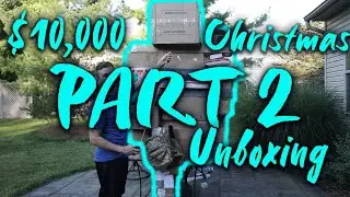 MY BIGGEST AIRSOFT UNBOXING $10,000 Massive Christmas Airsoft Unboxing Pt. 2