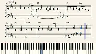 My Melancholy Blues | Piano Accompaniment