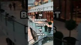 Top 10 biggest shopping malls in India #top10 #viral #shorts
