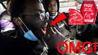 World's HOTTEST Chip PRANK!!! (Ghost Pepper Chip Inside DORITO'S Bag) 