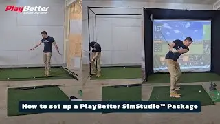 How to EASILY Set Up a PlayBetter SimStudio™ Package with 1 Person (feat Sam of Rise Construction)