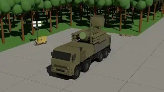 Симулятор ЗРПК Панцирь-С1 | Unity Devblog