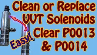 How to Clean and/or Replace Variable Valve Timing VVT Solenoids to Clear P0013 & P0014 Equinox