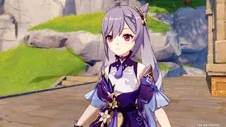 Genshin Impact : Keqing's Cutscene in The Floating Palace