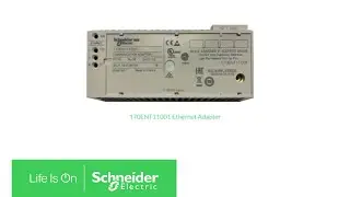 How to Install Firmware in a 170ENT11001 Ethernet Adapter | Schneider Electric Support