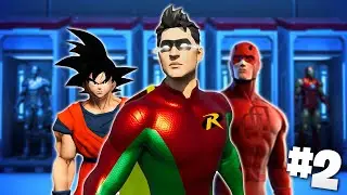 CREANDO SUPER HEROES EN FORTNITE *EPICO* #2 | Blend Freshon
