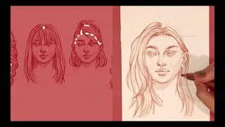Drawing Hair - Step By Step Tutorial for Beginners
