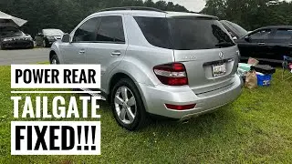 2006 2011 W164 Mercedes ML350 Rear Power Tailgate Fixed