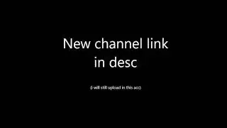 new channel!!!11!111111!!!!!!!!1111!