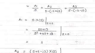 Inverse Laplace Transform for Complex roots