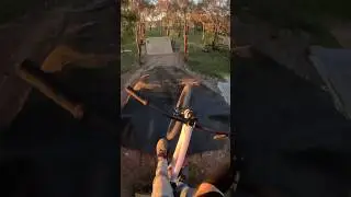 Golden Hour MTB Jumps! #shorts