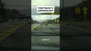 Tow Truck's surprise exit