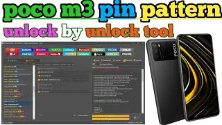poco m3 password unlock with unlock tool !! poco M3 screen lock remove easy way !! no dead risk