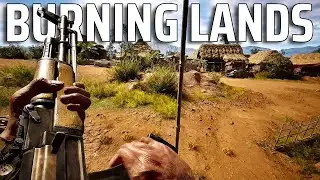 My First Gameplay From Burning Lands - Unreal Engine 5 Vietnam Shooter