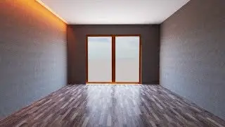 SketchUP interior HDR lighting
