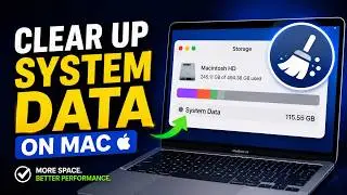 How To Clear Up System Data On Mac | Free Up Mac Storage | macOS Tutorial (2026)
