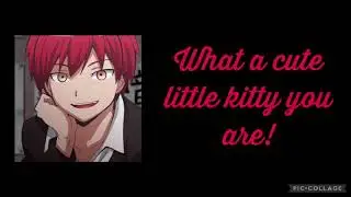 Classroom Kitten | ASMR | Karma Akabane x Neko! Listener