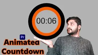 Create Animated Countdown Timer In Adobe Premiere Pro || HINDI ||