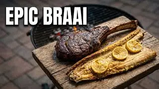 Surf & Turf | Tomahawk & Snoek Braai | Home Braai