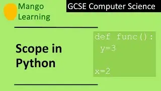 Variable scope in Python