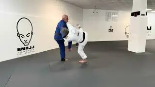 BJJ Inside Leg Trip with Chicago Rob Over 65 BJJ