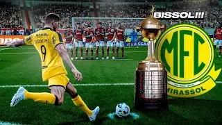 PES 2026 - MASTER LEAGUE #21 - MIRASSOL'S START IN THE LIBERTADORES ROUND OF 16 AGAINST FLAMENGO! 🏆