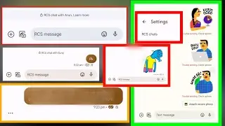 RCS chat problem | trouble sending check options problem | rcs chat lock