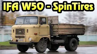SpinTires - Тест-драйв IFA W50 (W50L)